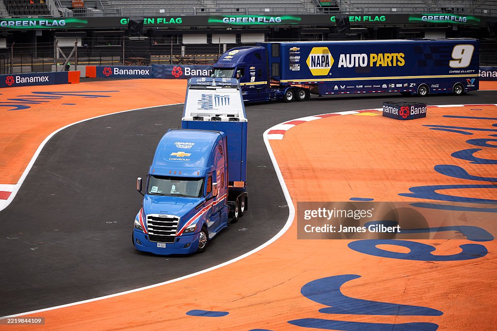 ShortPitPod's tweet card. Road course racing is back, ladies and gentlemen, and we’re going south of the border for the Viva Mexico 250! The NASCAR Cup Series exits the United States and heads for Mexico City, where …