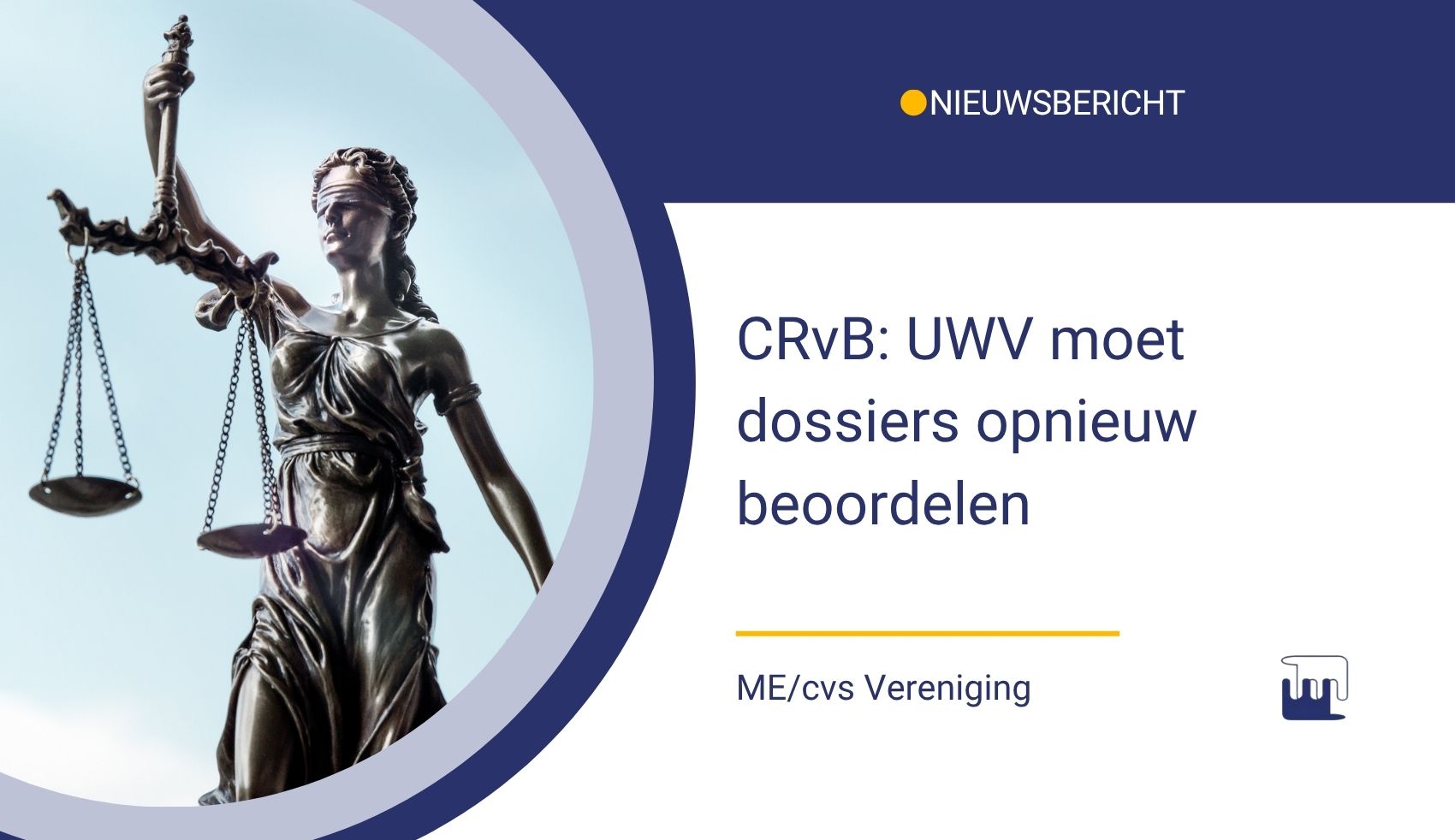 MEcvsVereniging's tweet card. Op 17 juli 2025 deed de Centrale Raad van Beroep (CRvB) uitspraak in 3 zaken die mensen met ME/cvs hebben aangespannen tegen het UWV