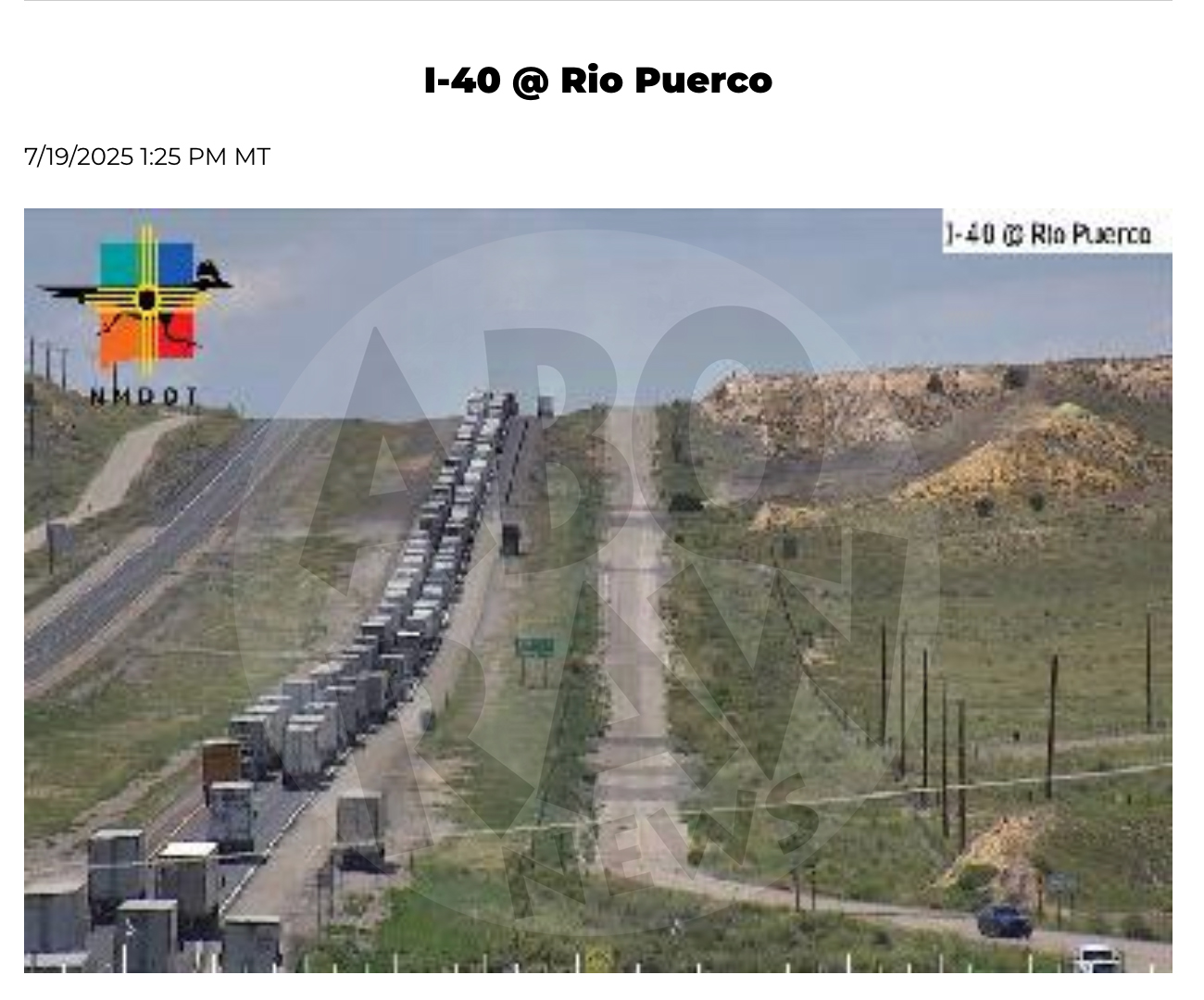 ABQRAW's tweet card. Albuquerque - On July 19 at approximately 12:50 pm, deputies from the Bernalillo County Sheriff’s Office responded to a rollover crash on I-40 eastbound (EB) at Rio Puerco (MM140). Two occupants were...