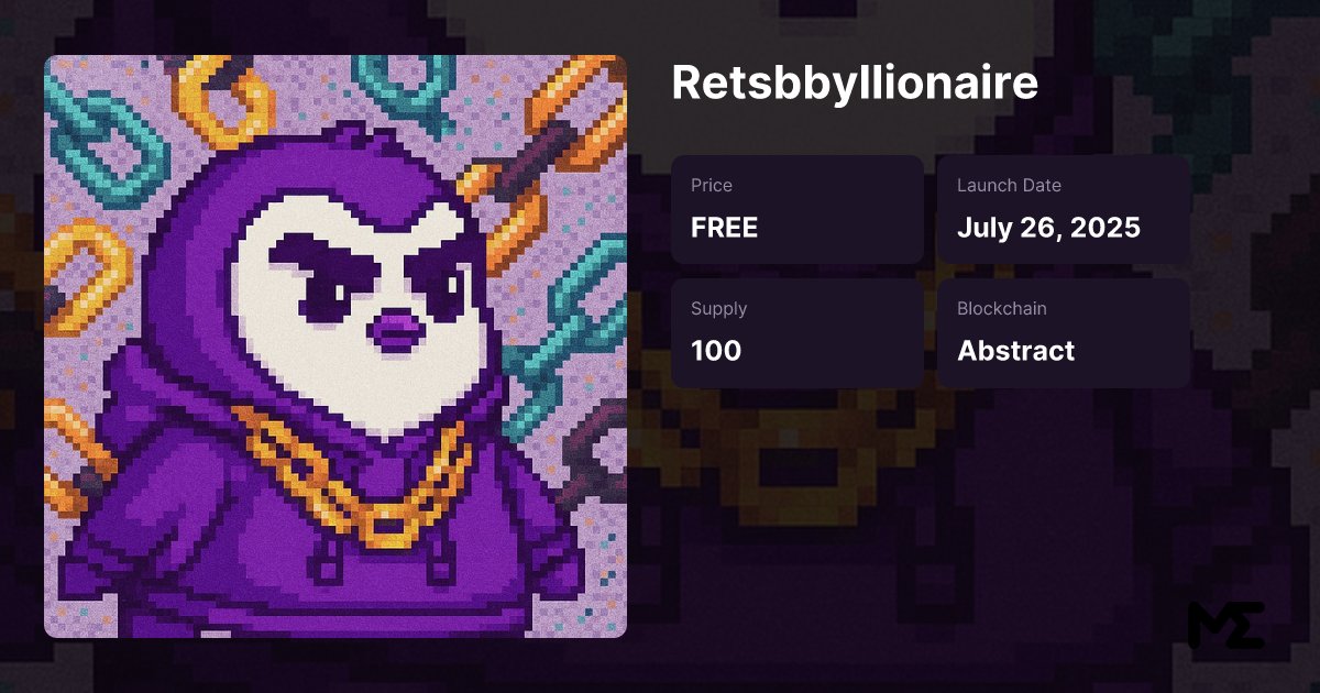 retsbbyxyz's tweet card. RETSBBY NFT Collection. Get access to the RetsDAO by
