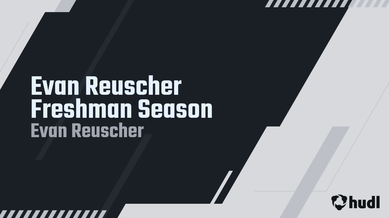 evan_rush3's tweet card. Evan Reuscher Freshman Season