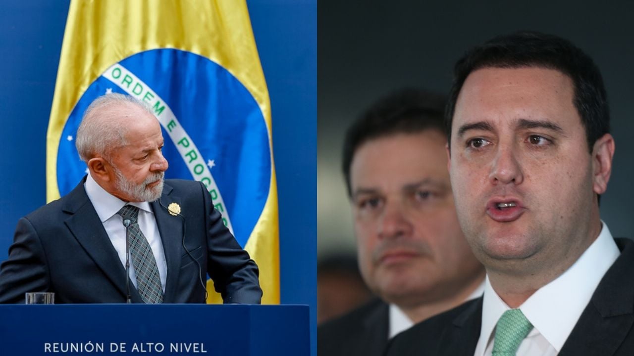 artemis_rouge's tweet card. A declaração do governador do Paraná foi feita durante evento de agência de investimentos