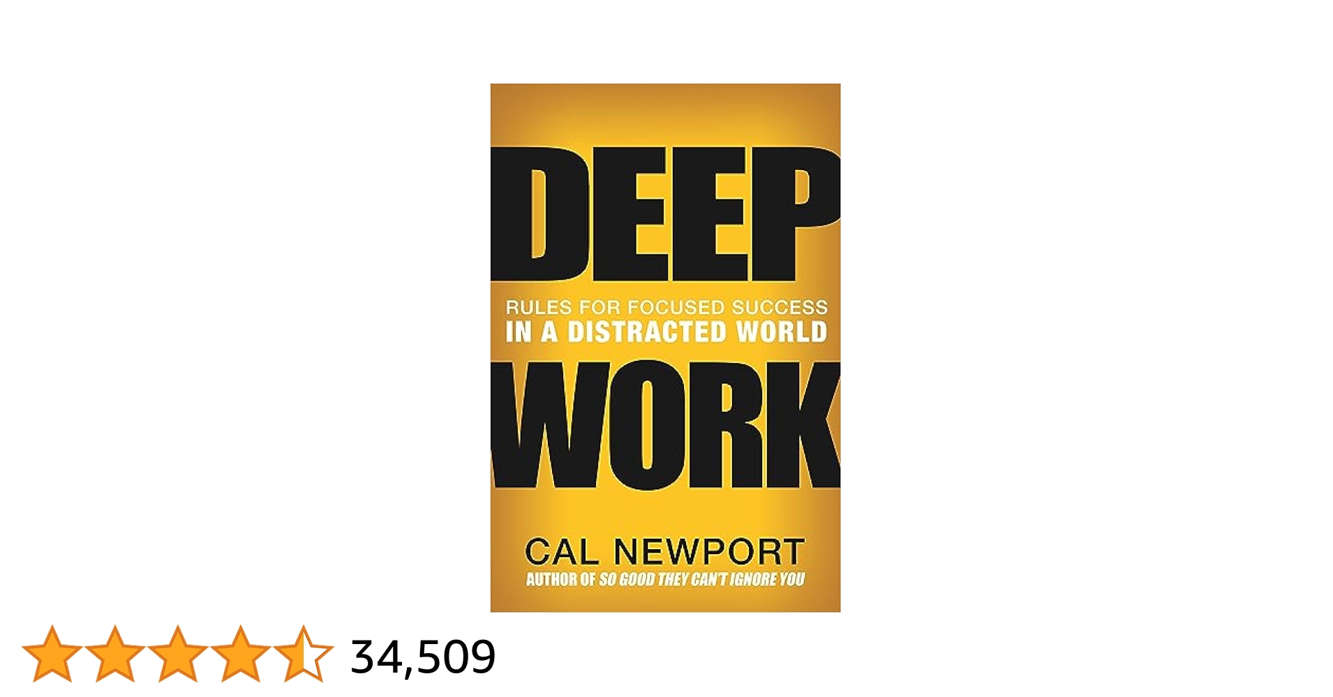 DrJimHamilton's tweet card. Deep work is the ability to focus without distraction on a cognitively demanding task. It's a skill that allows you to quickly master complicated information and produce better results in less time....