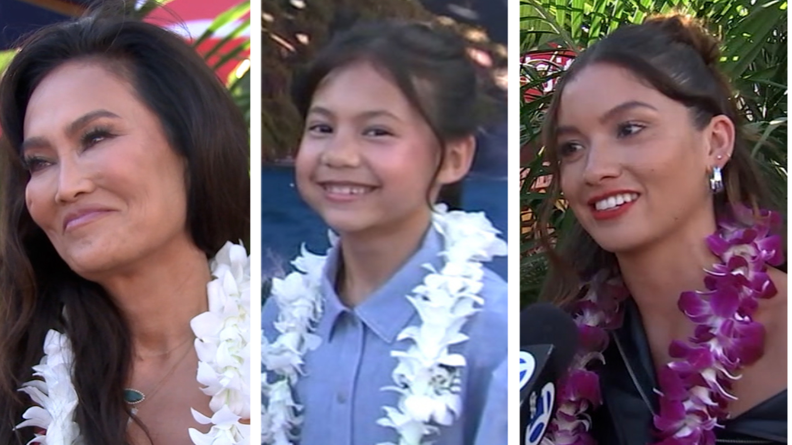 OnTheRedCarpet's tweet card. Maia Kealoha, Tia Carrere and Sydney Elizebeth Agudong hit SDCC to celebrate "Lilo & Stitch's" billion-dollar box office milestone and thank fans for their support.