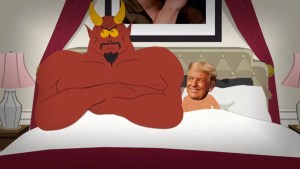 YahooEnt's tweet card. The latest parody in South Park aimed at Donald Trump and Paramount is a reminder that the animated comedy loves to pack a punch