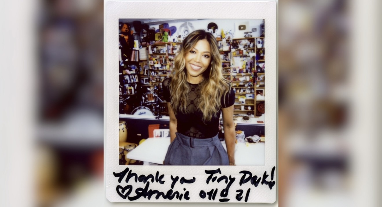 InquisitiveCEnt's tweet card. Amerie is the latest guest for NPR’s Black Music Month Tiny Desk session. She’s joined by D.C.’s own Go-Go legends, Backyard Band. Returning to Washington, D.C.—the city where her breakout hit “1...