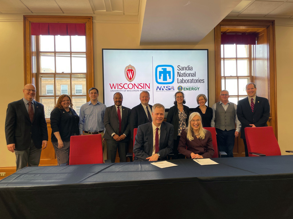 WSRCResearch's tweet card. UW–Madison’s science and engineering capabilities and history of partnerships make it a principal research center for topics of national security importance, such as quantum science and climate...