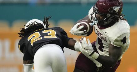 DailyProgress's tweet card. Virginia Tech is reviewing an allegation by North Carolina Central football coach Trei Oliver that a member of the Hokies coaching staff was on the sidelines for a 2024 game to improperly lure...