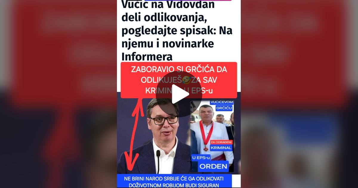 CubaBole's tweet card. 1267 likes, 82 comments. Check out Nataša PRAVDA za Srbiju💥’s post.