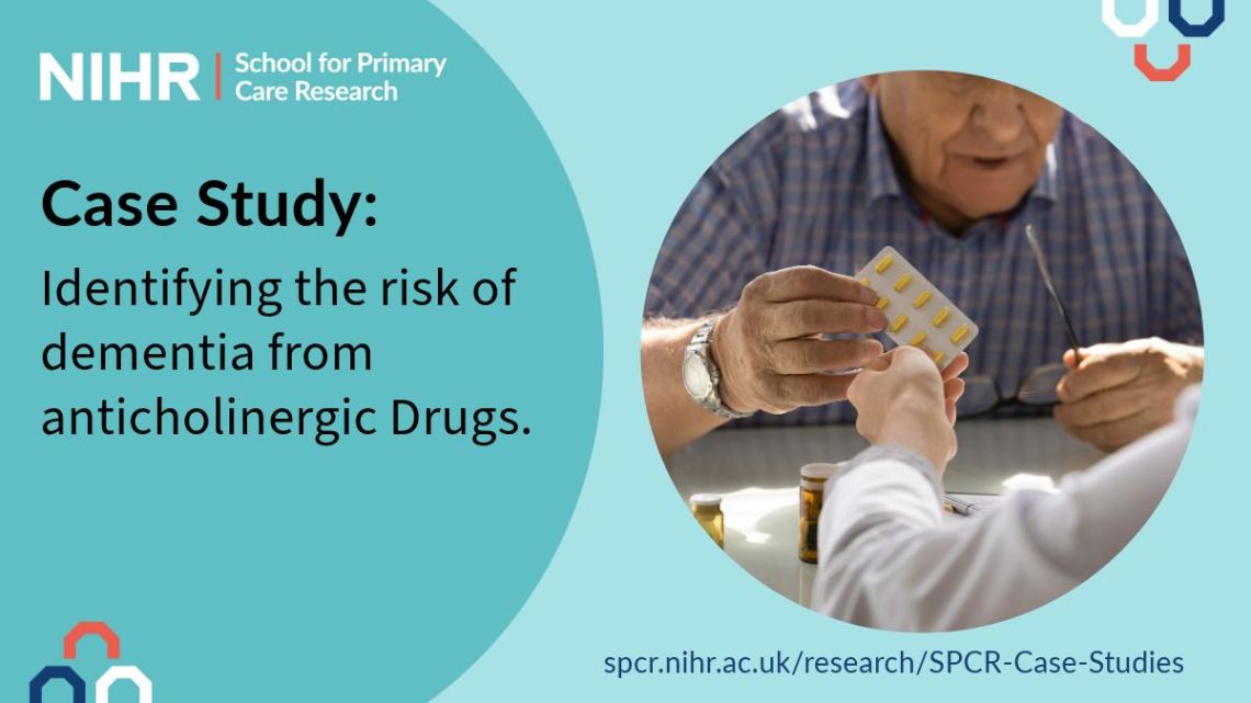 JuliaHCox's tweet card. Identifying the risk of dementia from anticholinergic Drugs