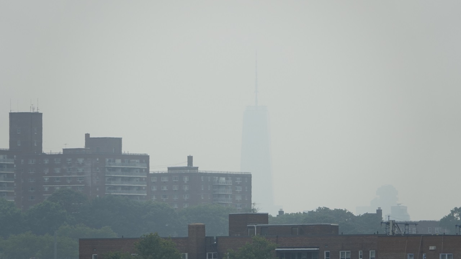 atscommunity's tweet card. An air quality alert for the Tri-State Area has been extended through the weekend due to smoke from the Canadian wildfires.