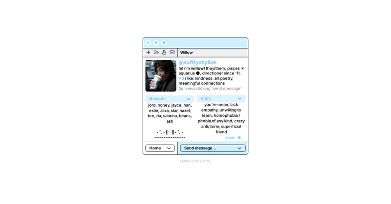 Tweet card summary image