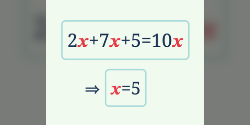matrix67's tweet card. A short math puzzle inspired by Scott Kim and Playcebo. Play in your browser