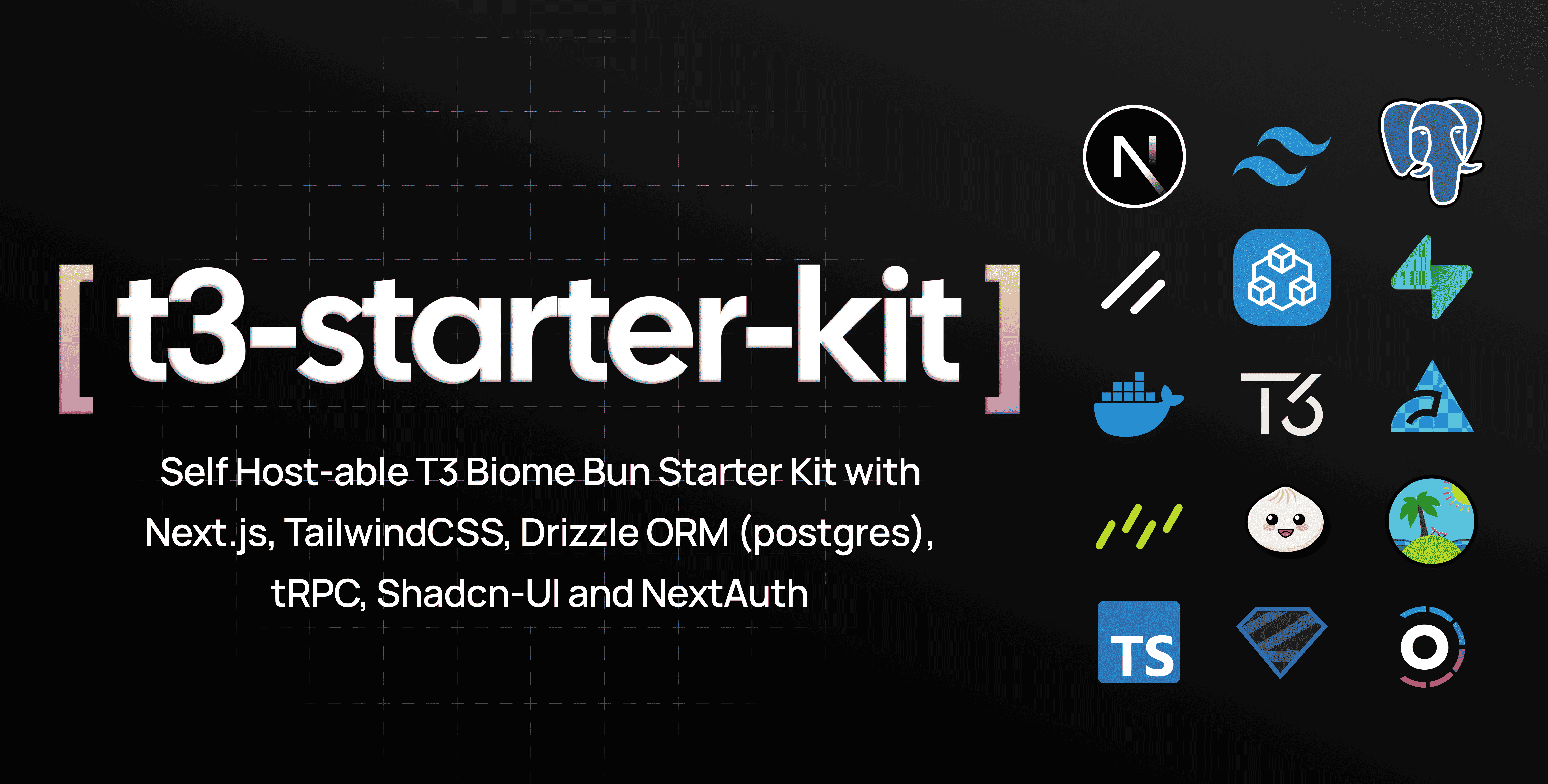 unnoqcom's tweet card. Better T3 Biome Bun Starter Kit with Next.js, TailwindCSS, Drizzle ORM (postgres), oRPC, Shadcn-UI and Better-Auth - rajatsandeepsen/better-starter-kit