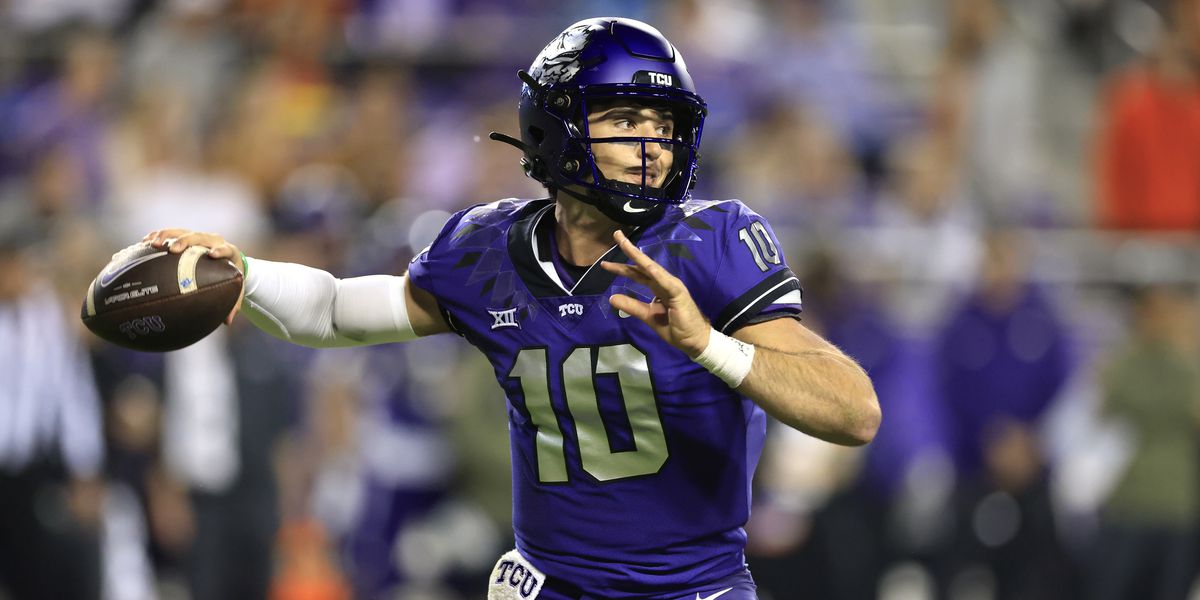 FrogsOWar's tweet card. The nation’s best collection of QBs reside in the Big 12