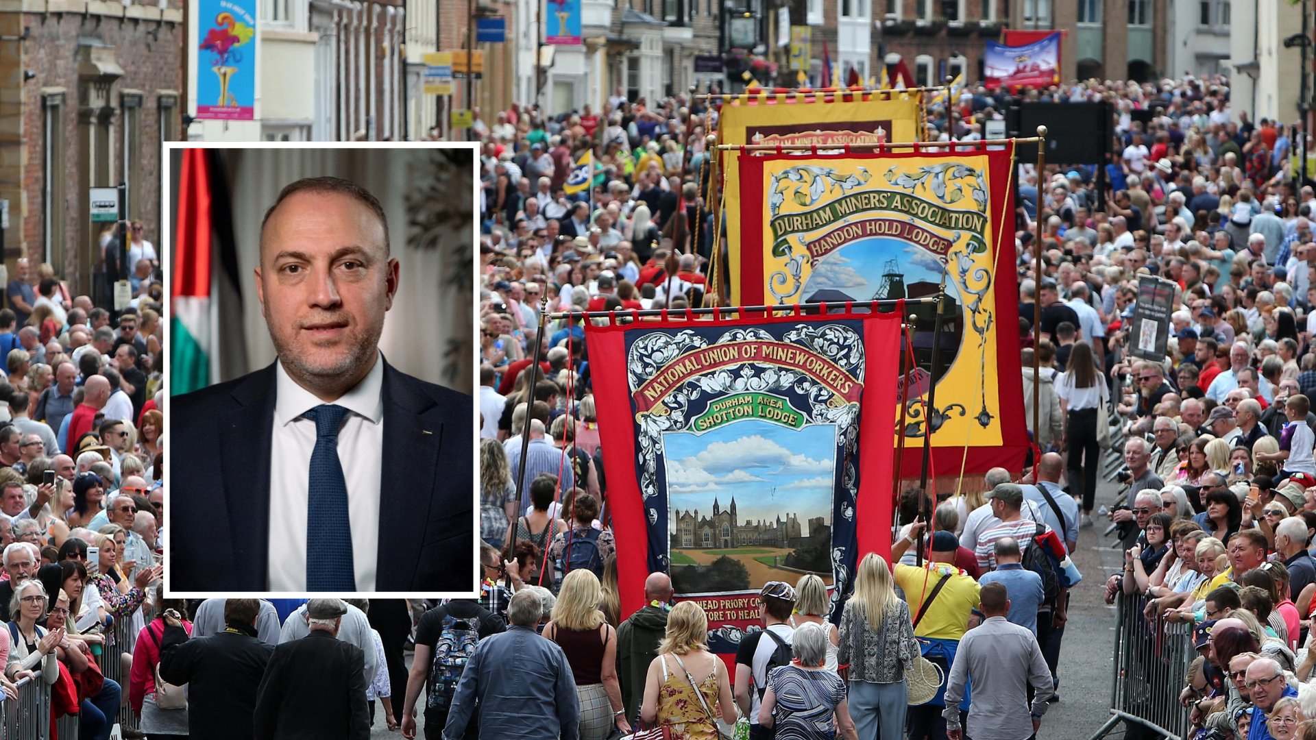 JoshuaFNichol's tweet card. Palestinian ambassador Husam Zomlot said the people of Durham are 'wonderful' ahead of a 'historic' speech to thousands gathered for the Miners'…