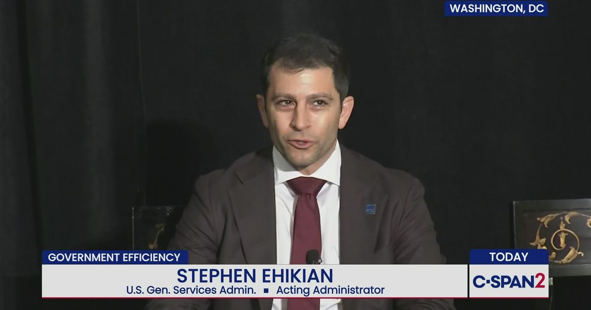 USGSAStephenE's tweet card. Acting administrator for the U.S. General Services Administration, Stephen Ehikian, discussed the GSA's role in the government at a summit for government efficiency in Washington, DC. Mr. Ehikian...