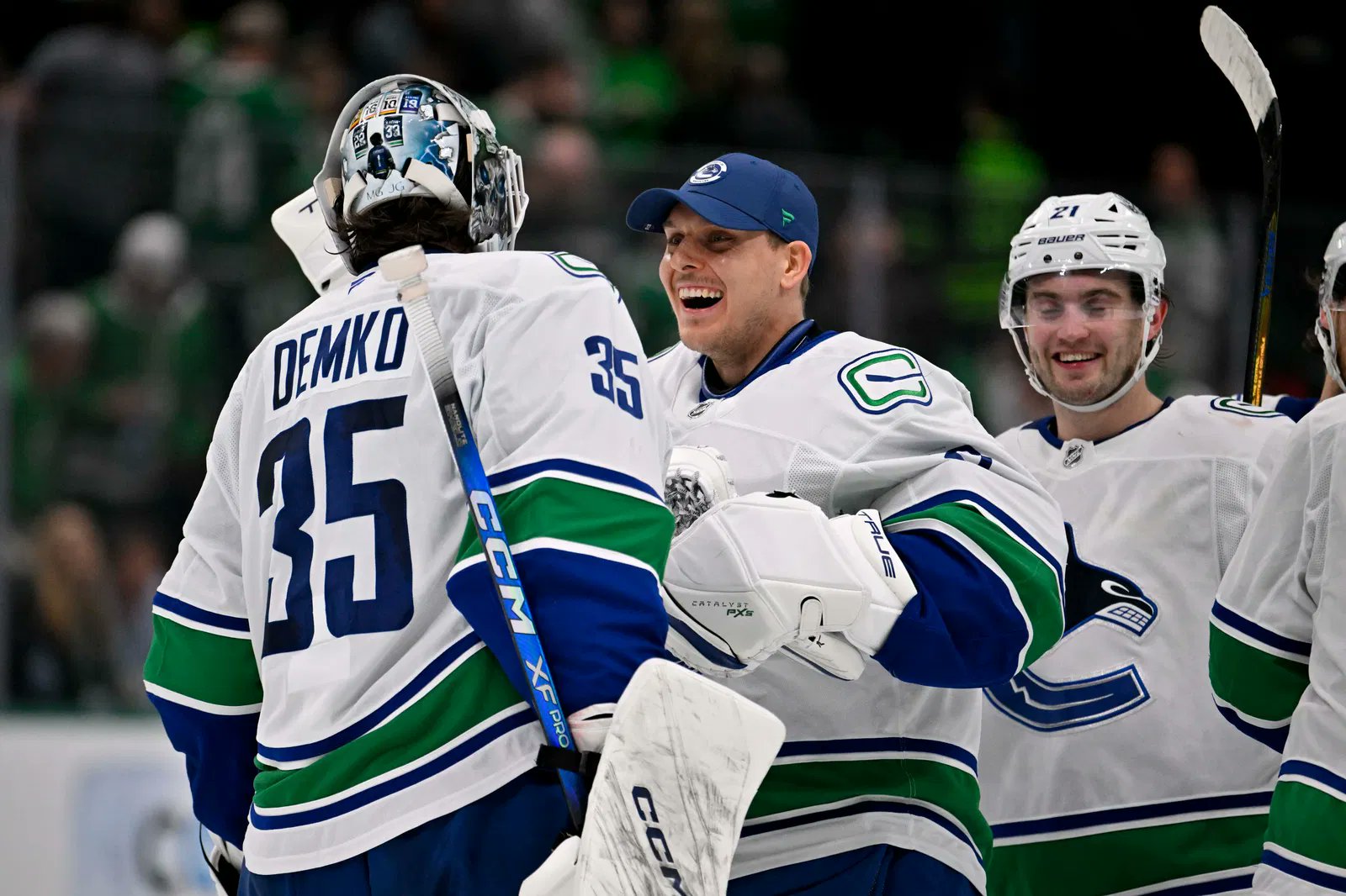 THNCanucks's tweet card. The province of BC has been spoiled with great goaltending in the past couple of decades with the Vancouver Canucks, but the 2025–26 season may be the most optimistic yet. Not only will the Canucks...