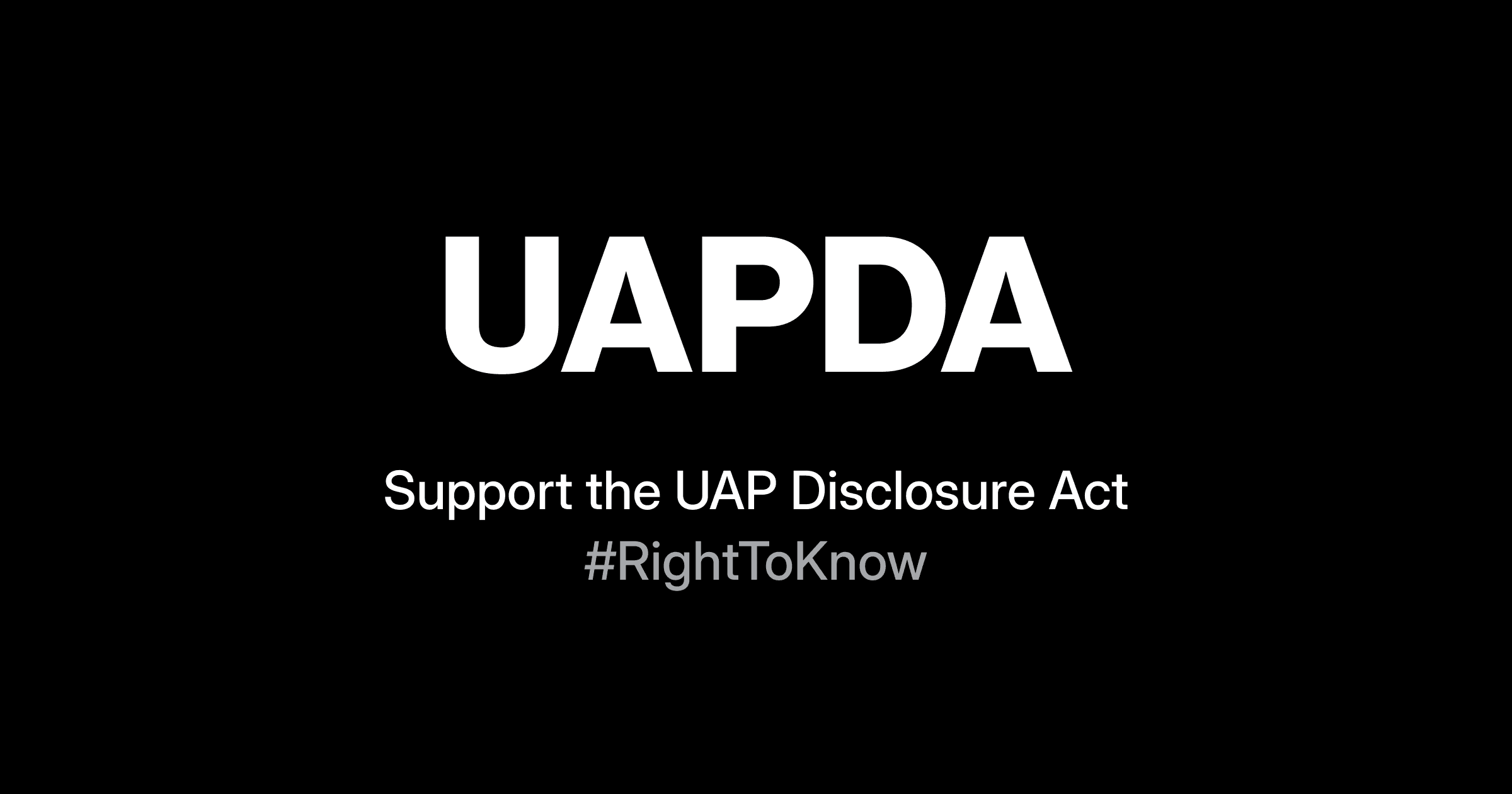 DukeOnDemand's tweet card. The UAP Disclosure Act aims to establish a comprehensive framework for the collection, review, and public disclosure of government records related to Unidentified Anomalous Phenomena (UAP).