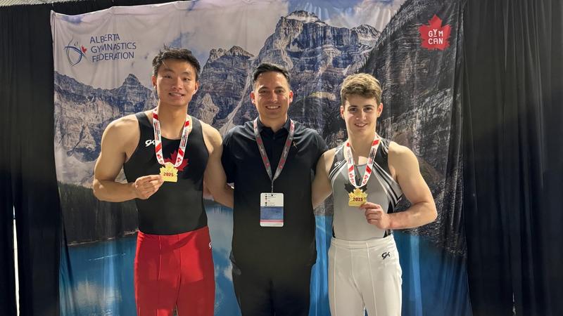 CalMGym's tweet card. Bardana Named Senior Next Gen Parallel Bars Champion