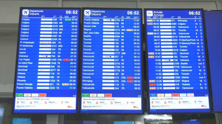 CTVGareth's tweet card. A wave of WestJet cancellations has been leaving travellers at the Edmonton International Airport (YEG) feeling angry.