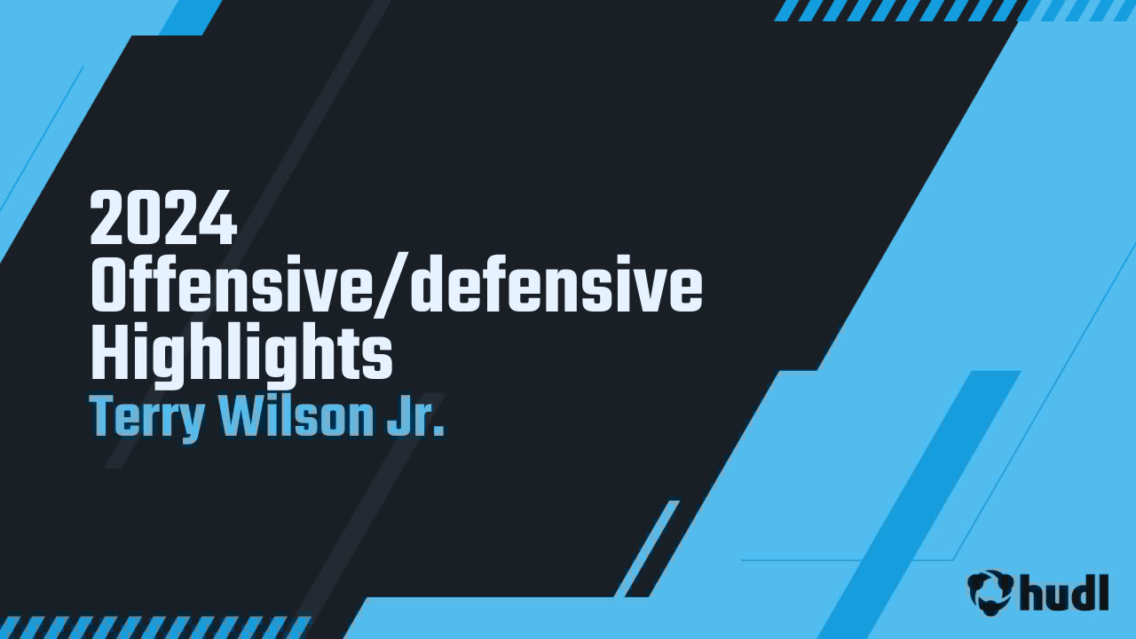 TerryWilsonjr_8's tweet card. 2024 Offensive/defensive Highlights