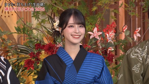 YTakeru2016's tweet card. [イコラブ] 佐々木舞香 出演、7/26放送「独占生中継 隅田川花火大会2025」実況まとめ : イコラブ＠プレス（イコラブまとめ）