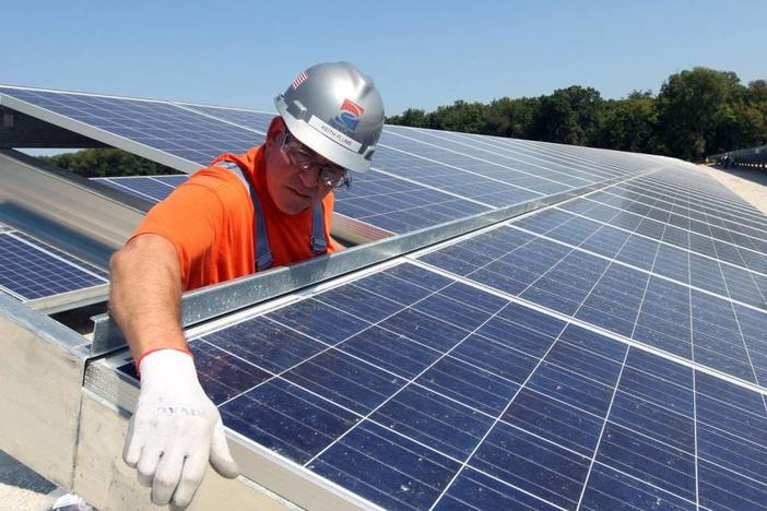CCE_GA's tweet card. A report released last week ranks Georgia second among all states for most solar manufacturing, representing 21% of the U.S. market.
