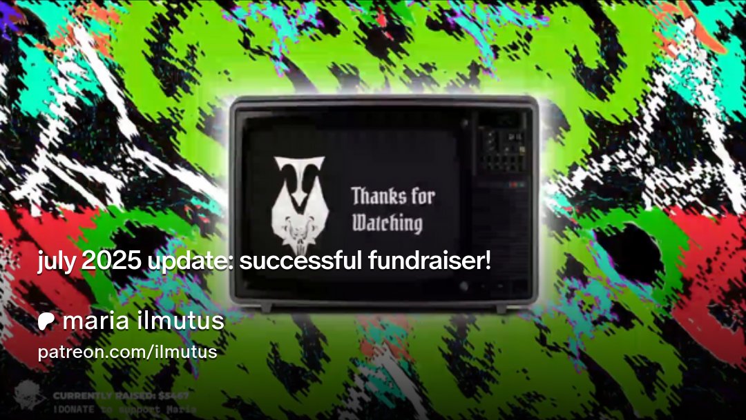 ilmutus's tweet card. Get more from maria ilmutus on Patreon