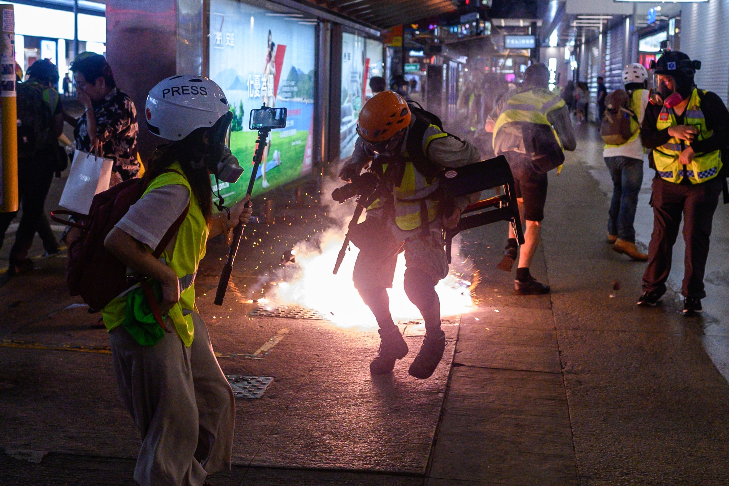 lathram's tweet card. After 2019, as China tightened its grip on Hong Kong and mass protests gripped the city, police raided the Apple Daily and Stand News newsrooms and prosecuted their top editors with national security...