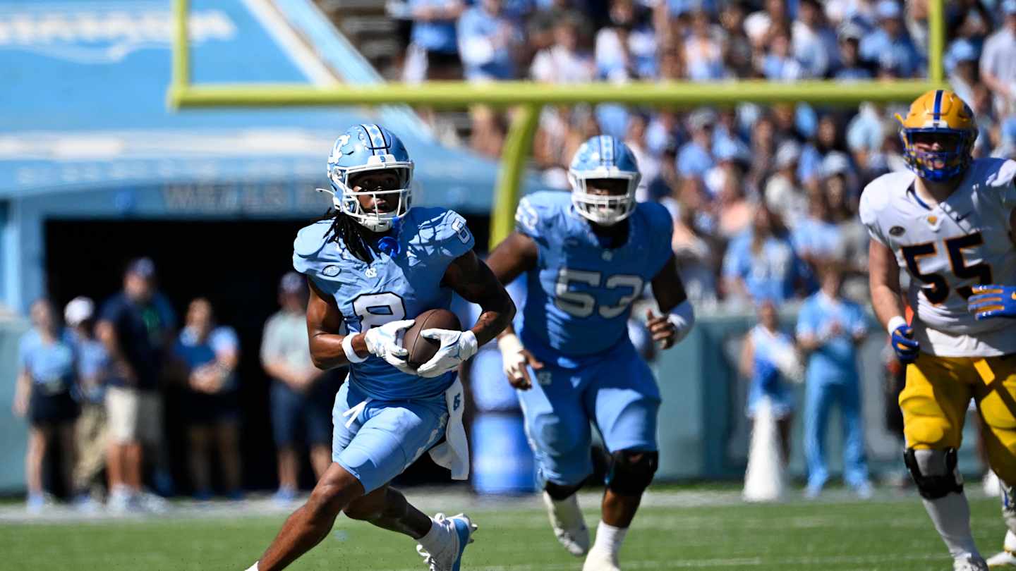 ChachereGrant's tweet card. North Carolina's receiving corps lost does not have a lot of experience coming back and that could be a huge problem. UNC will not have leading receiver JJ Jone