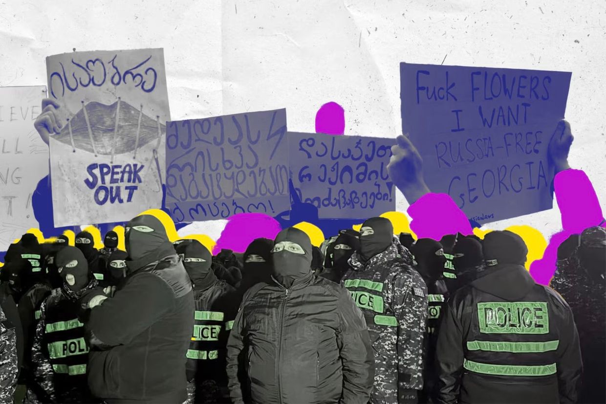 UnionSapari's tweet card. Besides the widely documented police beatings and detentions during the ongoing protests in Georgia, police have also specifically targeted women protesters with sexual harassment and violence.