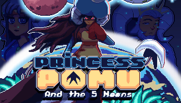 PixelDominus's tweet card. Paint without T is PAIN! Princess Pomu just lost her Kingdom and her family was captured, and now she's possesed by an evil spirit! Master the simple but satisfying combo system, get more abilites,...