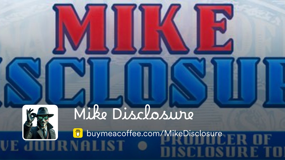 MikeDisclosure's tweet card. X (Formally Twitter) Spaces Host, Investigative Journalist. UAP Disclosure advocate, You can follow me on X at @MikeDisclosure and also on Substack at https://substack.com/@mikedisclosure