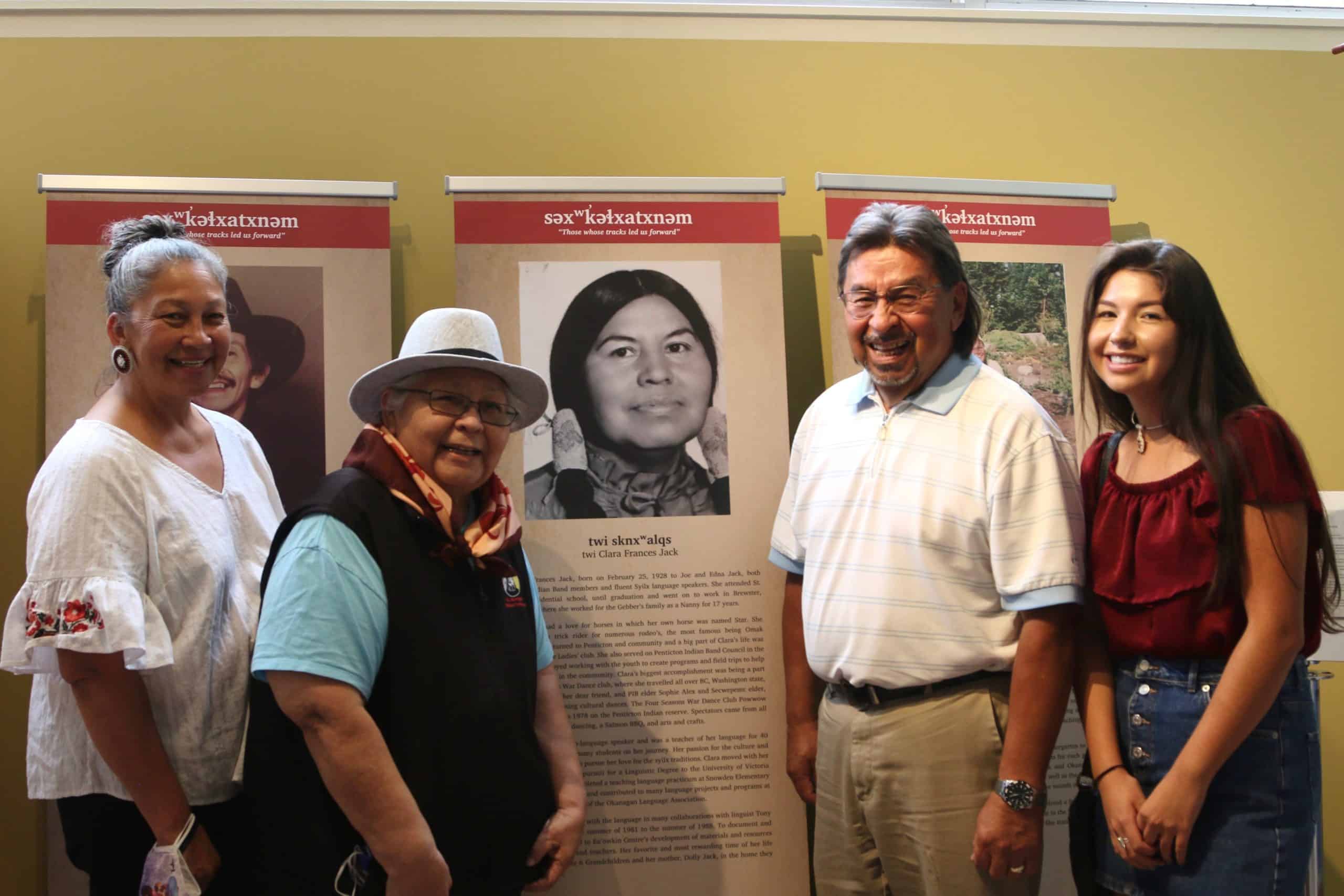 Rec_Matters's tweet card. ‘This exhibit was very emotional for me. My mother was never really acknowledged for her language,’ says Kristine Jack, about her mother Clara.