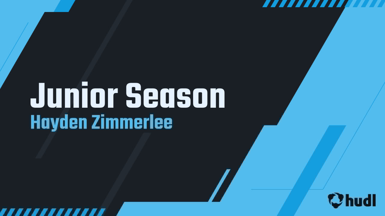 Haydenz1004's tweet card. Junior Season