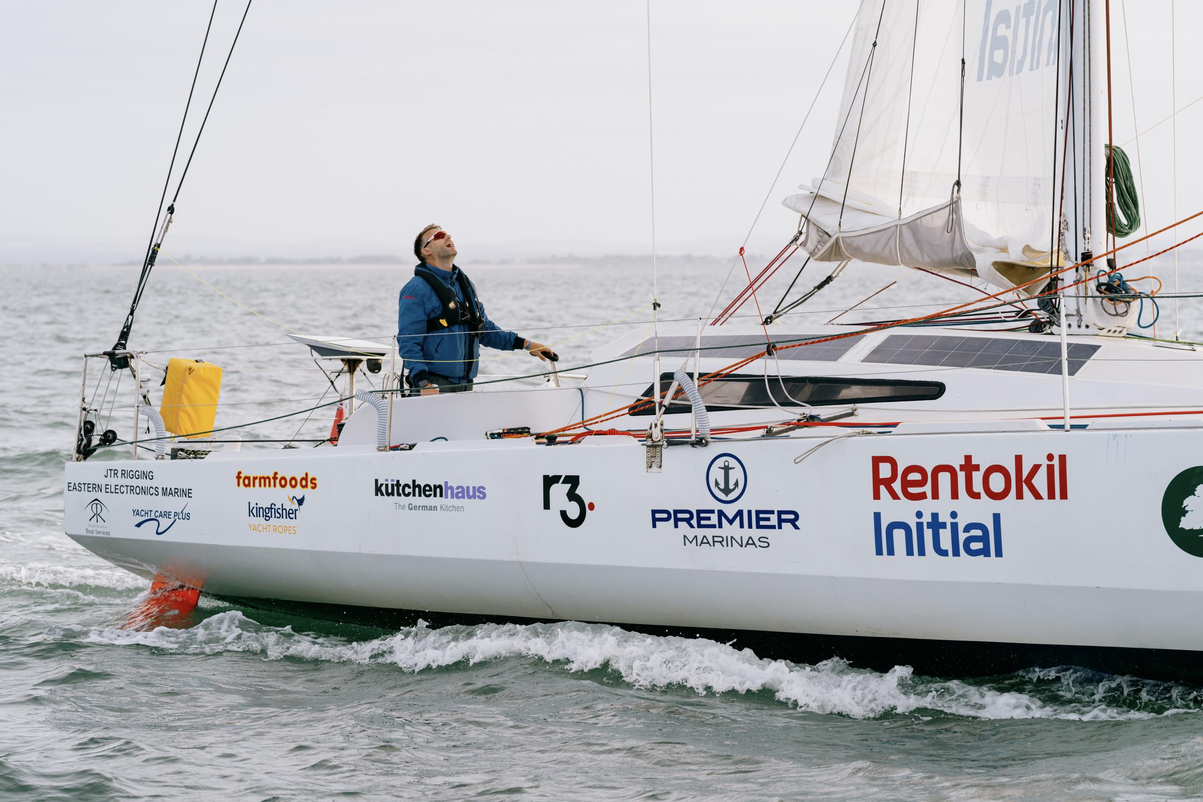 dailyecho's tweet card. On July 27, James Ketchell from Basingstoke starts his remarkable journey from Gosport Marina on his Class 40 yacht, "Mindset".