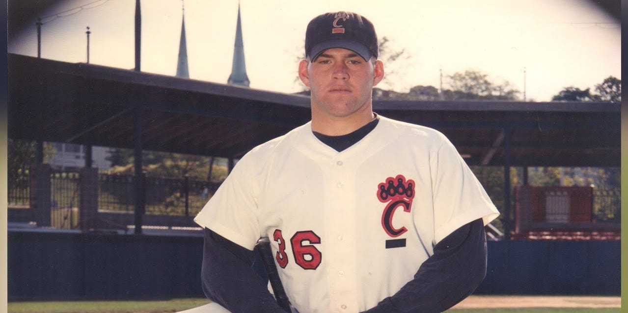 CoachCleary11's tweet card. Here is a starting nine of former Cincinnati Bearcats who have been drafted (or will be) by a major league baseball team.
