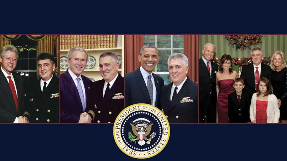 jsirven's tweet card. On this week's program, what it takes to be the U.S. president's personal physician.