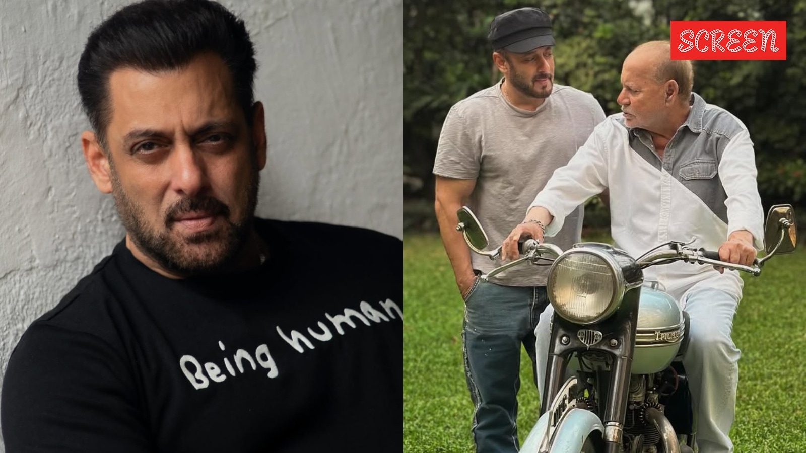ieEntertainment's tweet card. Actor Salman Khan shared a life lesson from his father, Salim Khan, in his latest social media post. He also expressed regret for not having listened to his father earlier, but added that it's "never...