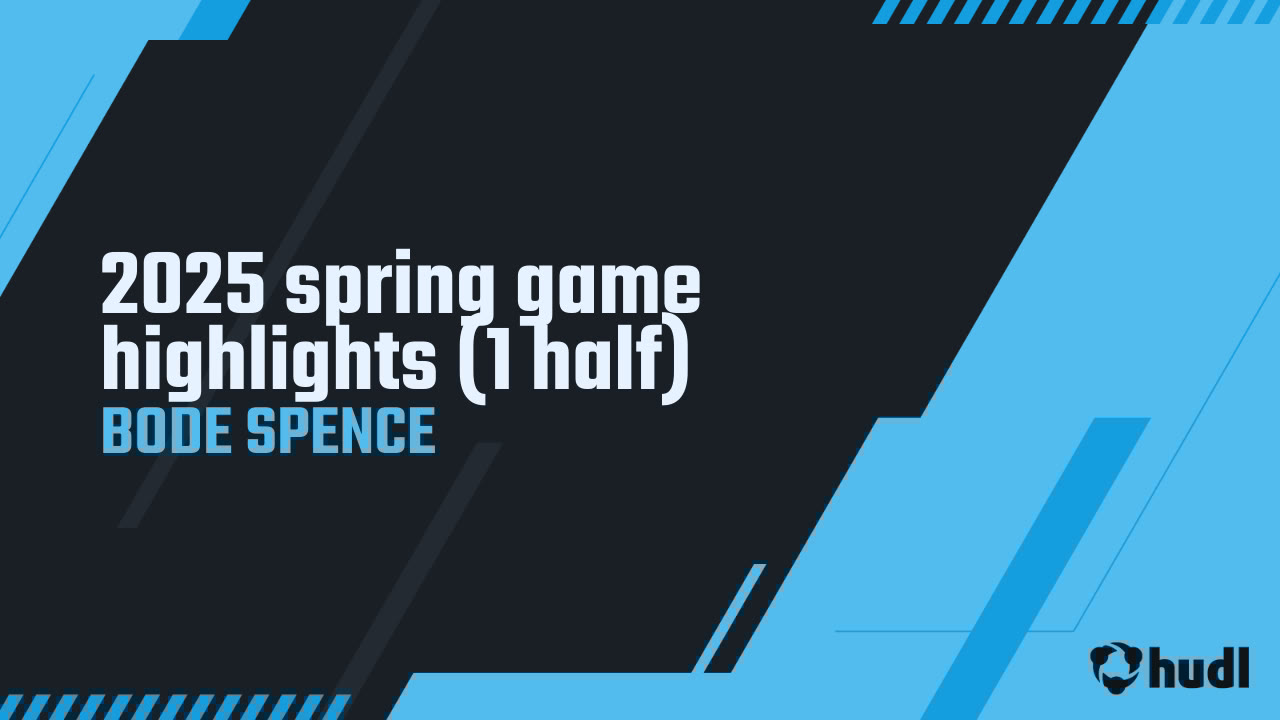 bodespence10's tweet card. 2025 spring game highlights (1 half)