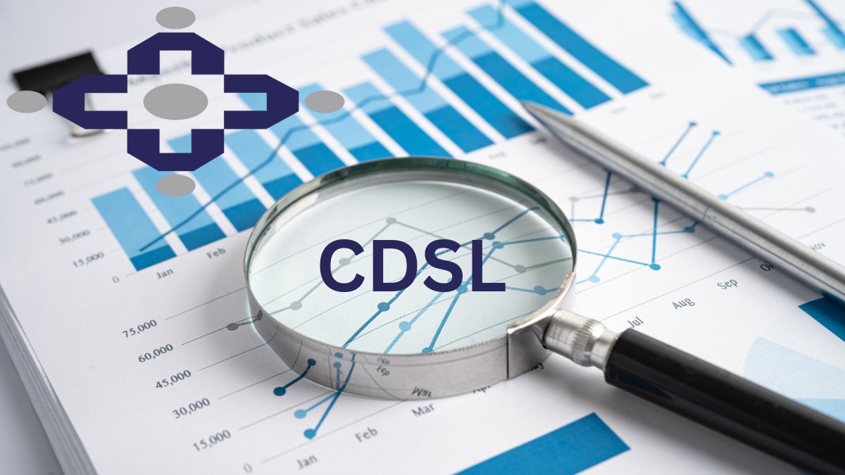 FinancialXpress's tweet card. CDSL's Q1FY26 profit drops 23.6% and rivals NSDL preps for IPO - track key investor updates now!