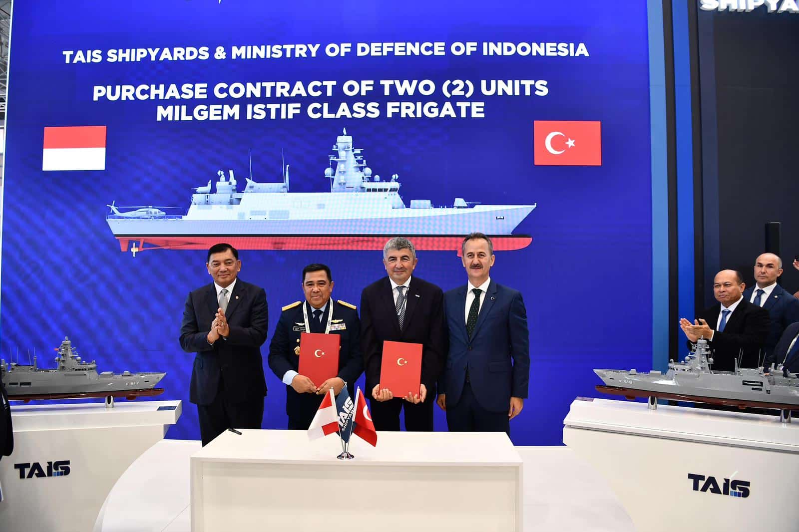 CollinSLKoh's tweet card. Indonesia inked a deal with Turkish shipbuilding group TAIS for the procurement of two I-class (Istif-class / Istanbul-class) frigates for the Indonesian Navy (TNI AL)...