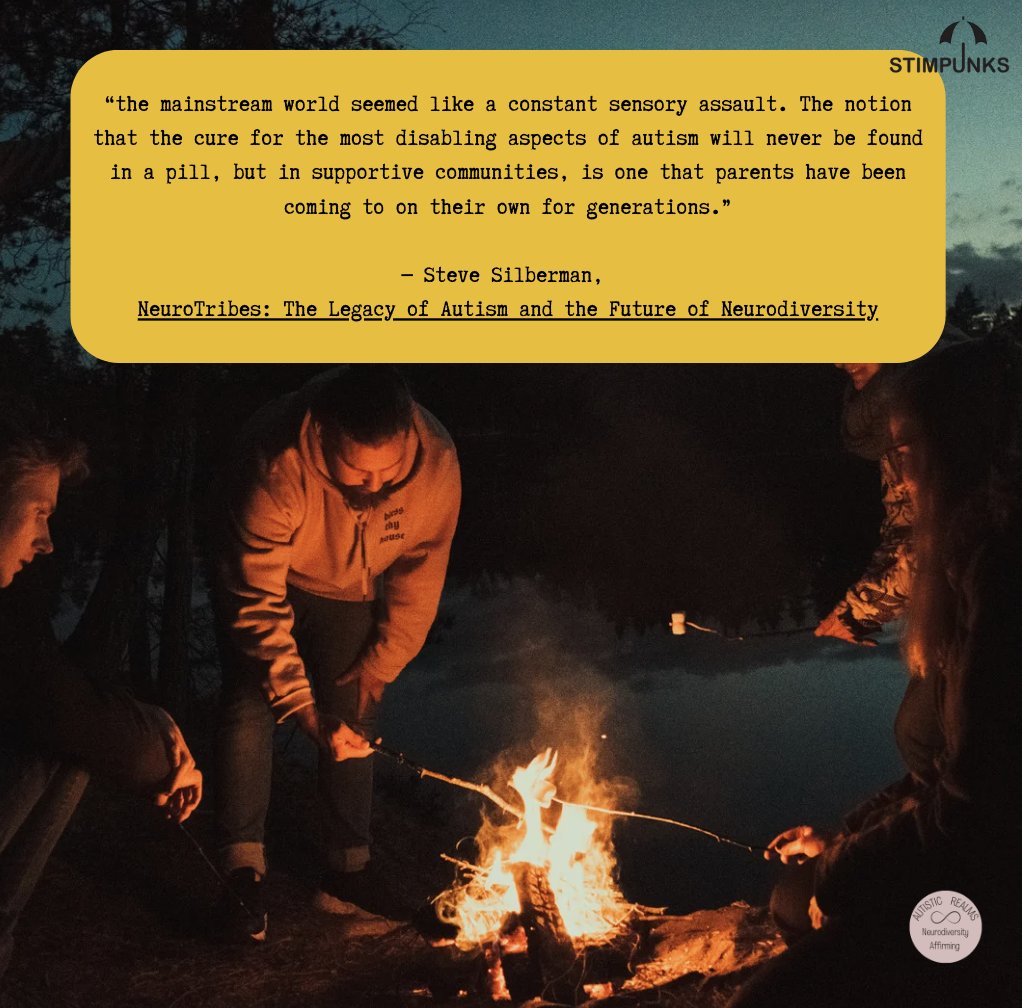 stimpunks's tweet card. When you or your kid is diagnosed as autistic, almost all of the professional advice you get from education and healthcare is steeped in deficit ideology and the pathology paradigm. There is a better...