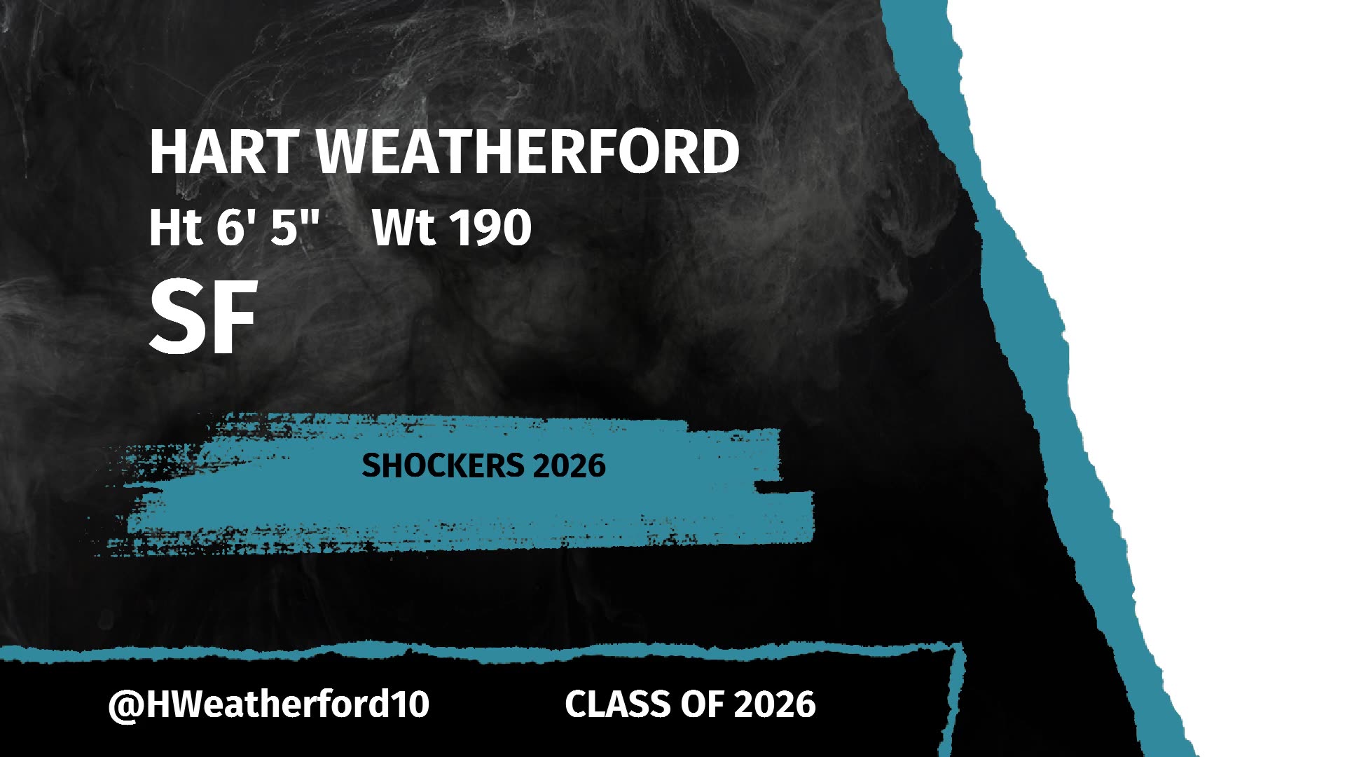 HWeatherford10's tweet card. QwikCut Video & Analytics