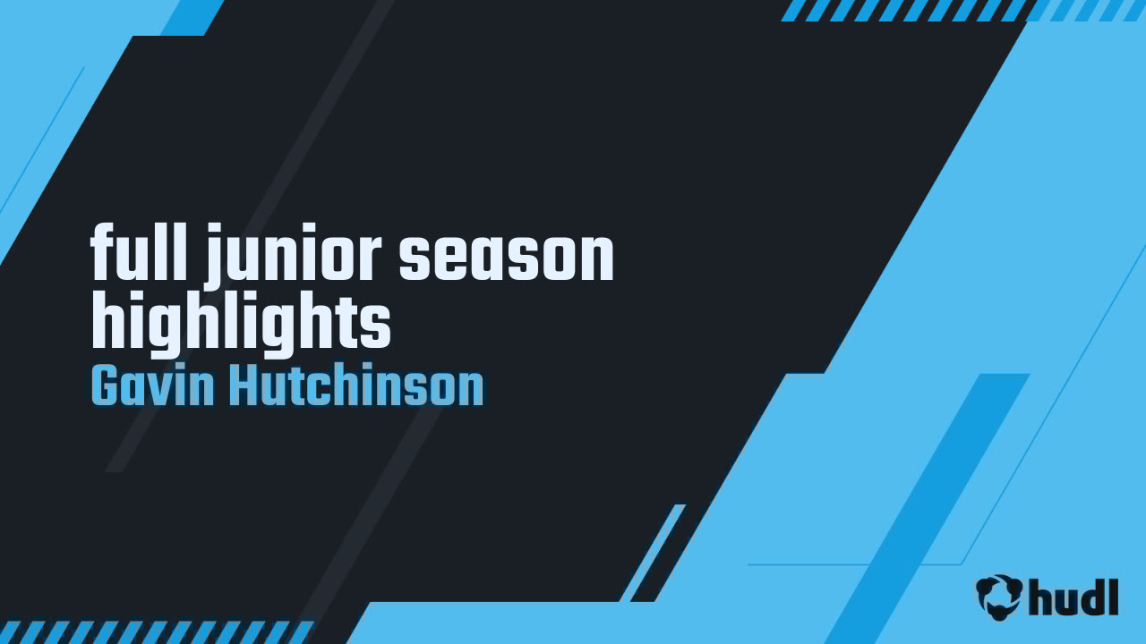 GHutch73's tweet card. full junior season highlights