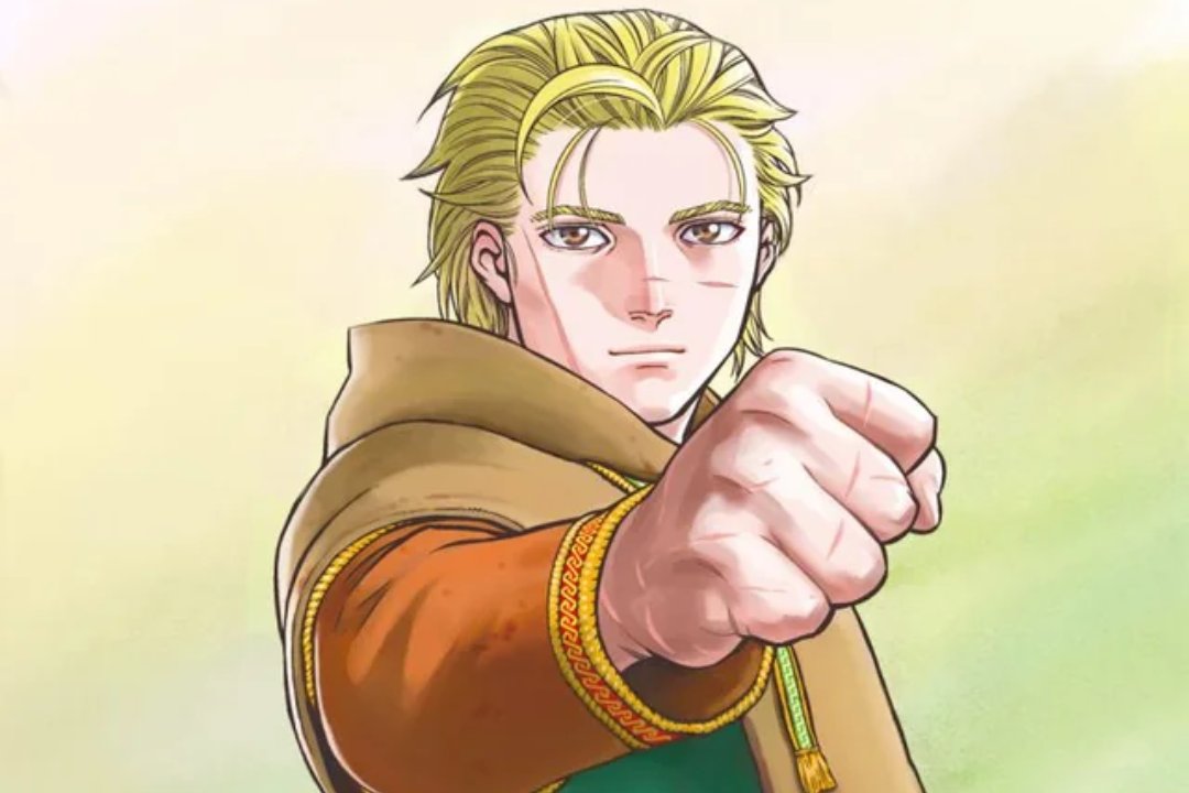 AnimeExplained_'s tweet card. Vinland Saga ends 20 years of amazing storytelling and Thorfinn's actual life with a surprisingly humble chapter yet one that leaves such a strong impact through its more subtle writing and symboli...