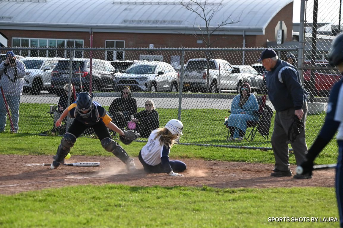 Pat_walsh34's tweet card. Scores and recaps from Tuesday's Section V Softball action...