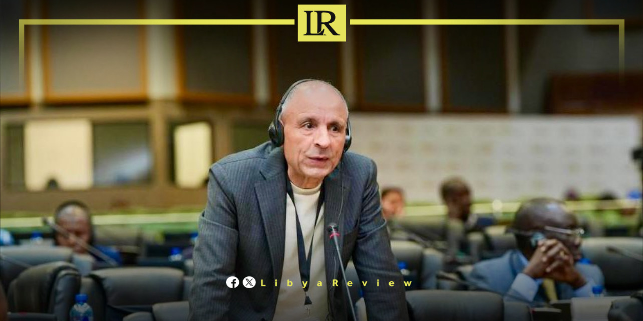LibyaReview's tweet card. Libyan Members of Parliament are actively participating in the ongoing sessions of the Pan-African Parliament, currently held in Midrand, South