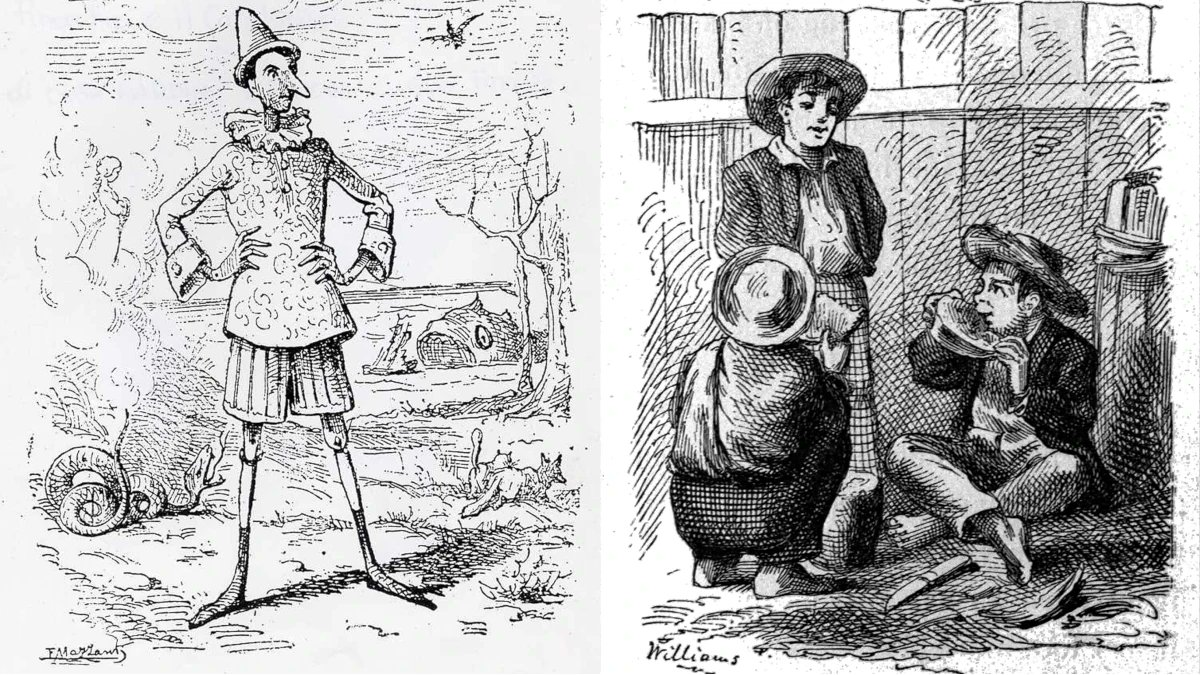 Tempi_it's tweet card. Non sapevo quante cose accomunassero Carlo Collodi e Mark Twain e i loro personaggi più famosi. Adesso so anche che cosa li rende profondamente diversi